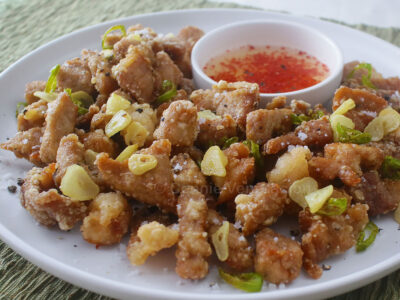 Salt and pepper pork