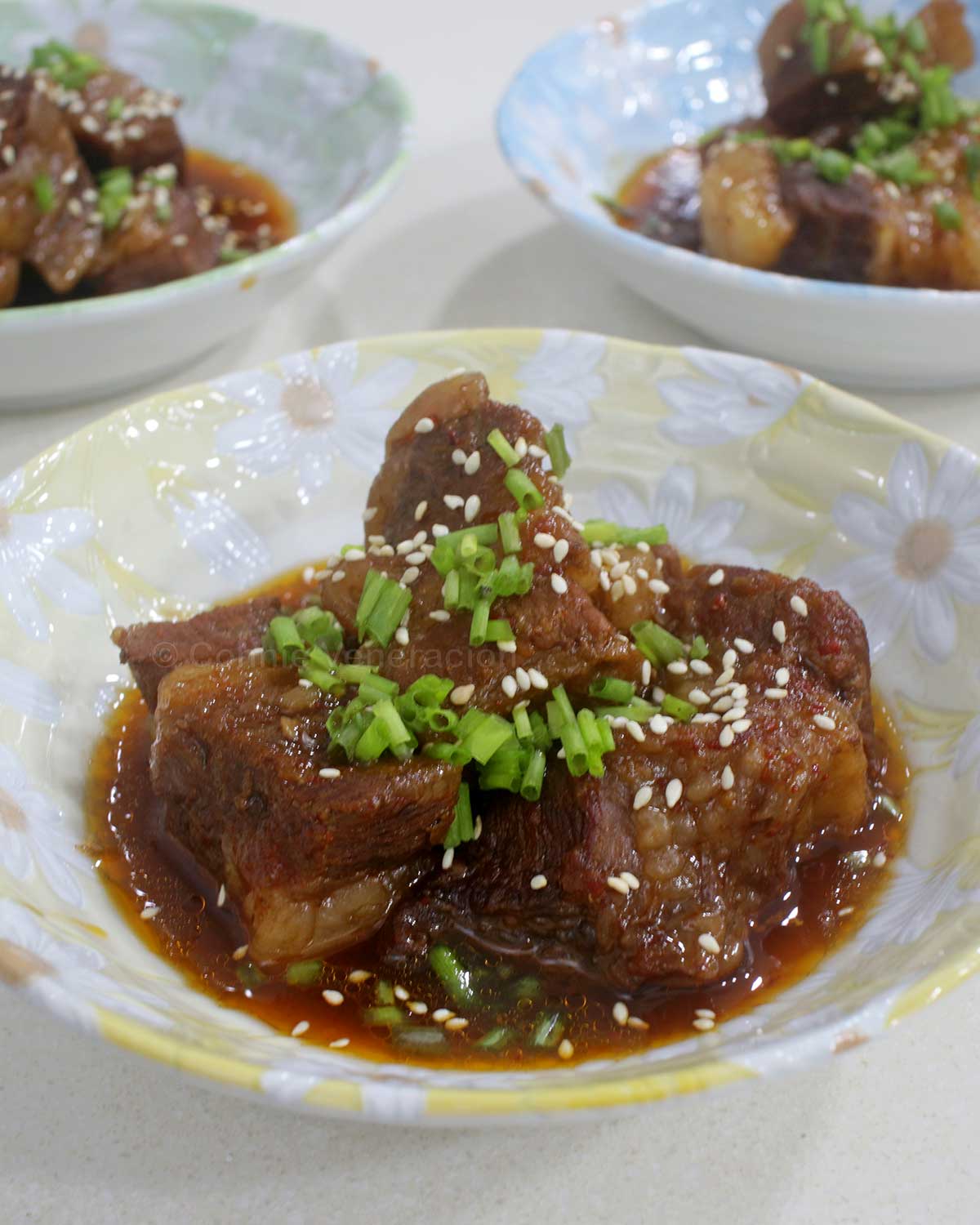 Beef stew a la House of Kimchi