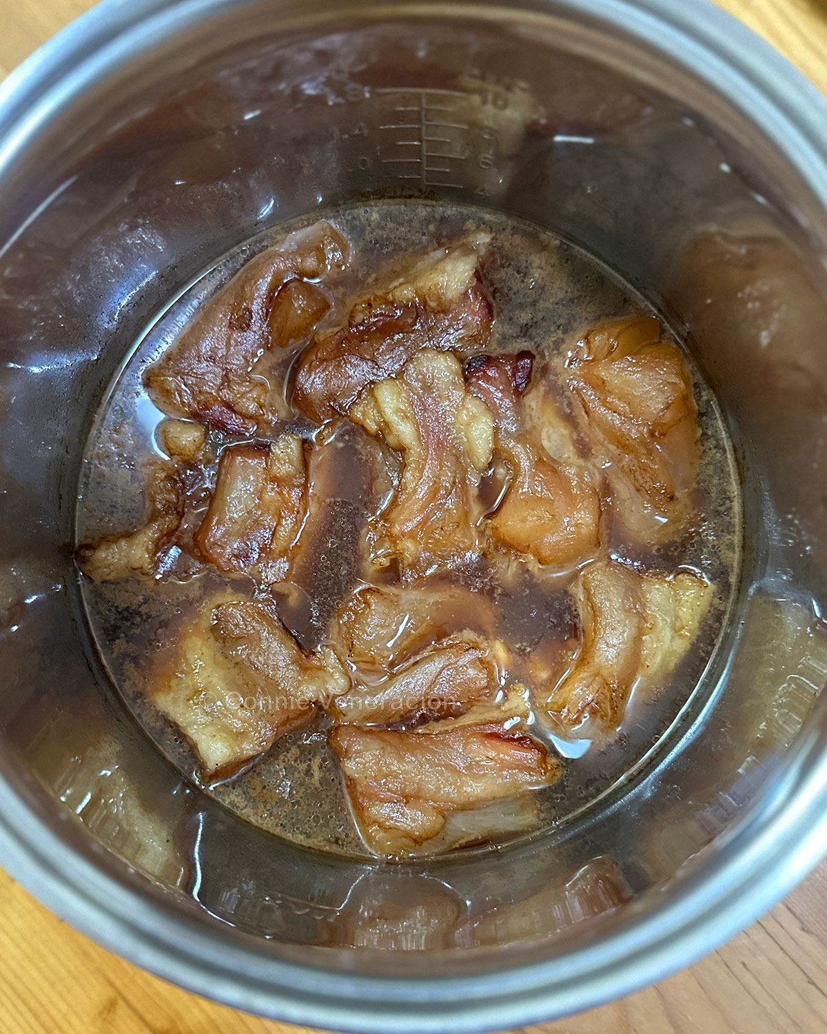 Fully cooked beef tendon