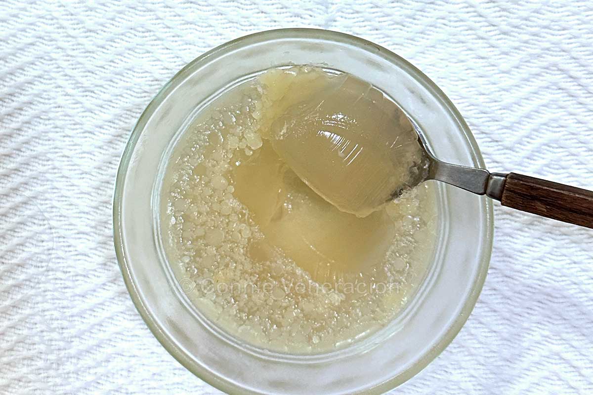 Chilled bone broth