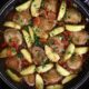Chicken and apple stew