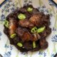 Dinardaraan (pork blood stew with crispy pork belly)