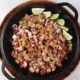 Crispy pork belly sisig