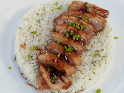 Duck breast teriyaki