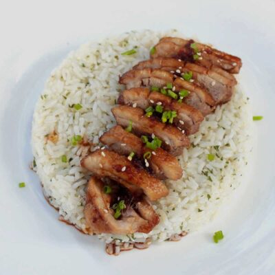 Duck breast teriyaki