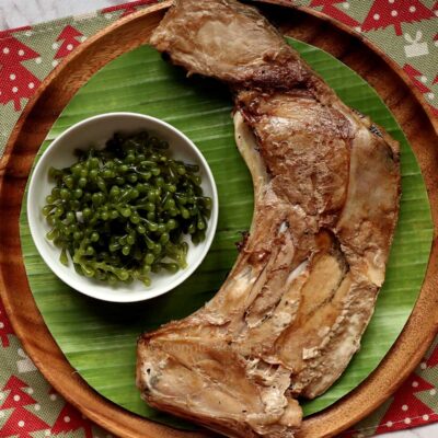 Grilled tuna collar (inihaw na panga ng tuna)