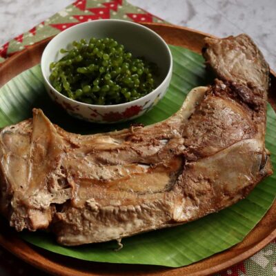 Grilled tuna collar (inihaw na panga ng tuna)