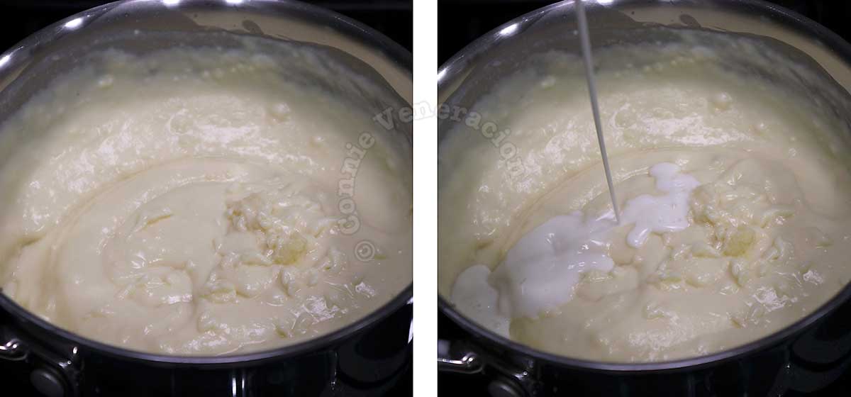 Making Bechamel sauce at home