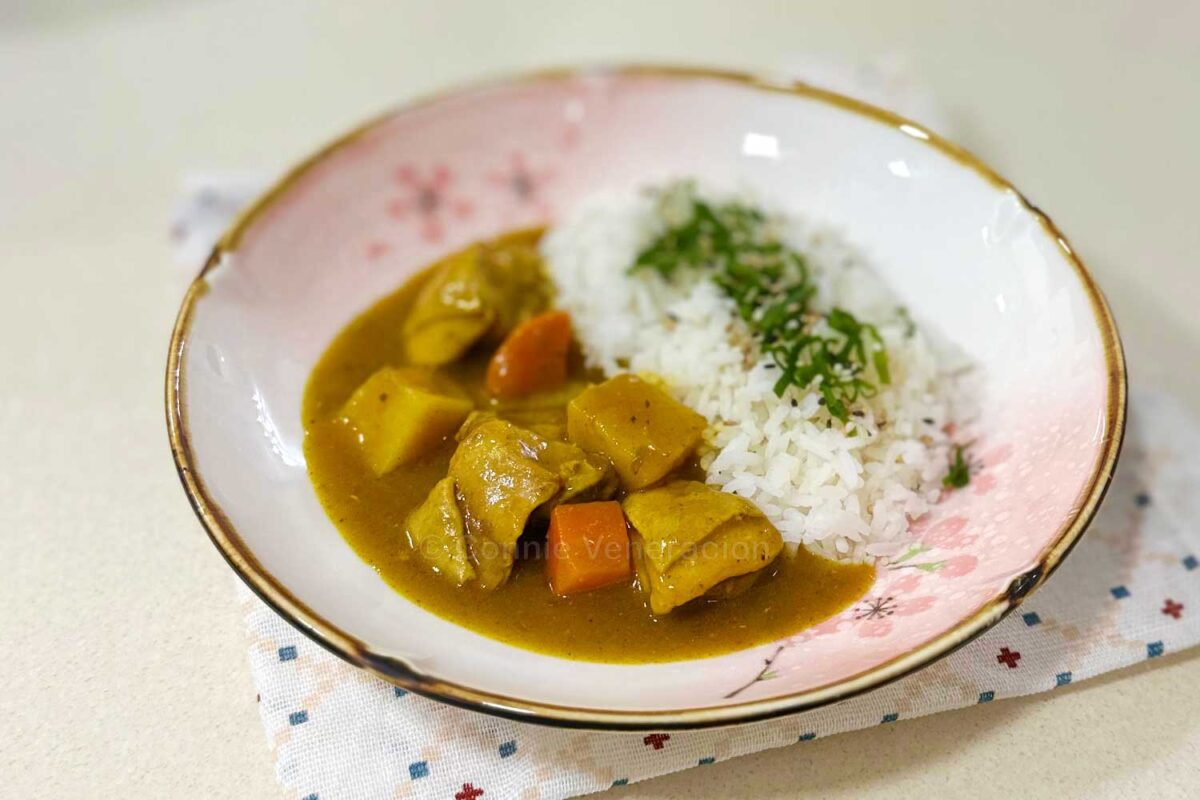 Japanese chicken curry