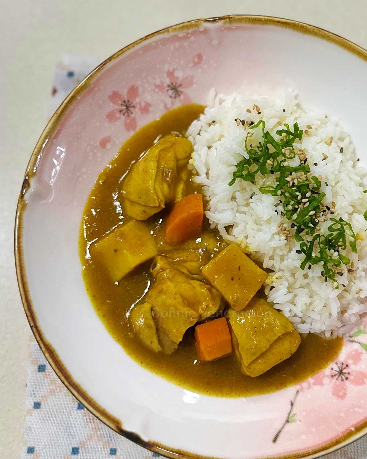 Japanese chicken curry