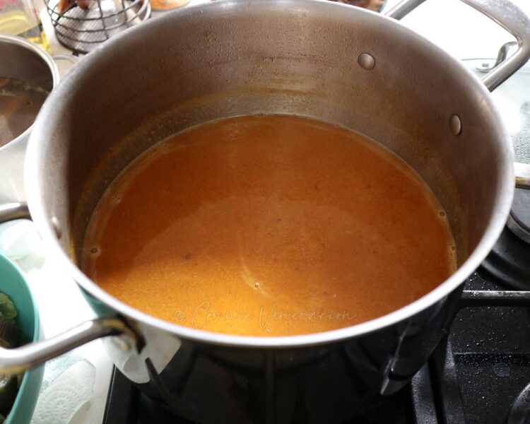 Kare-kare peanut sauce