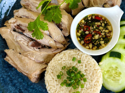 Lemongrass pandan chicken and rice