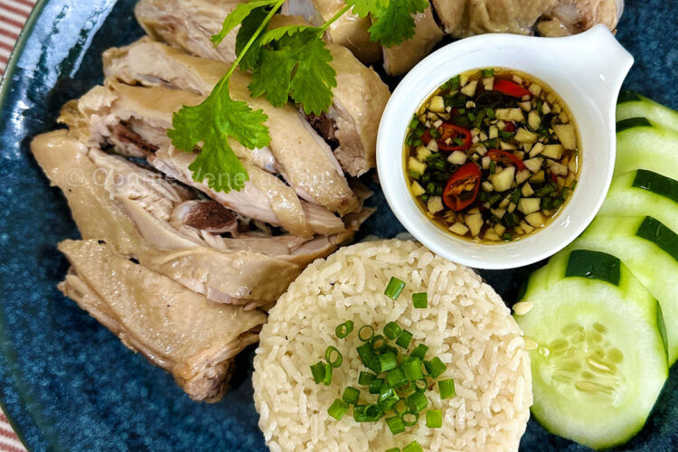 Lemongrass pandan chicken and rice