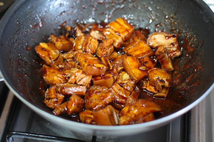 Sticky Sichuan pork