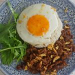 Tapsilog (beef, fried rice and egg)