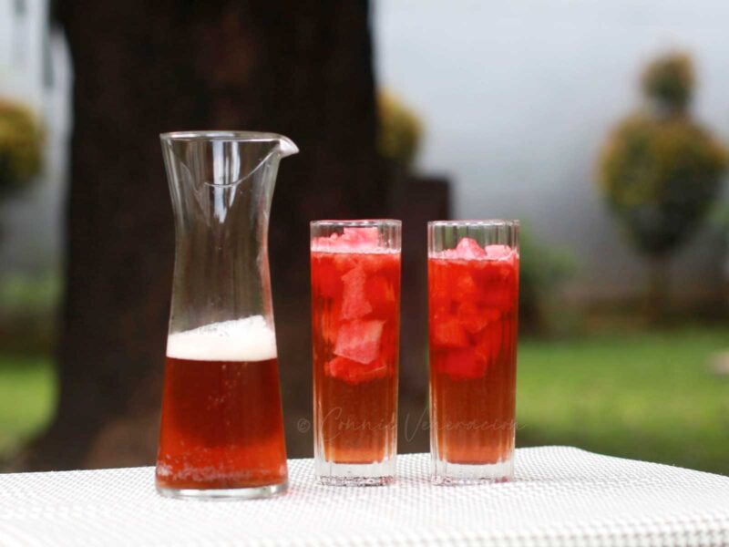 Watermelon iced tea