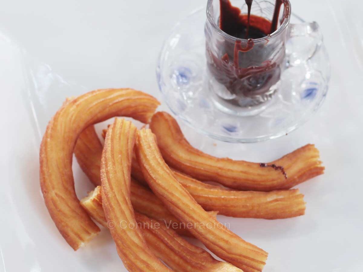 Churros con chocolate