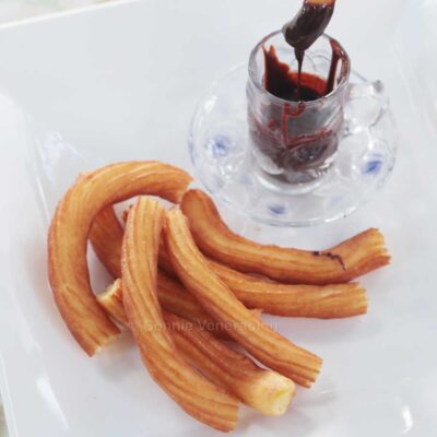 Churros con chocolate