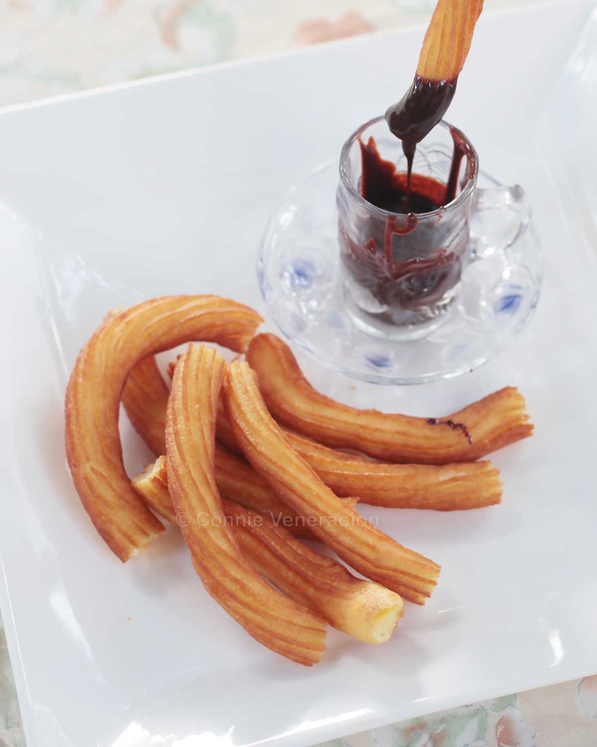 Churros con chocolate
