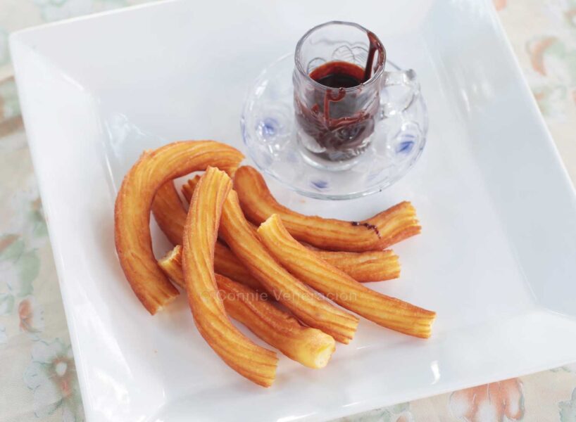 Churros con chocolate