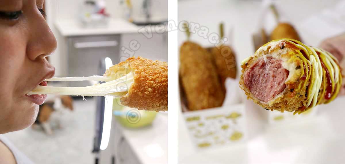 Korean corn dogs