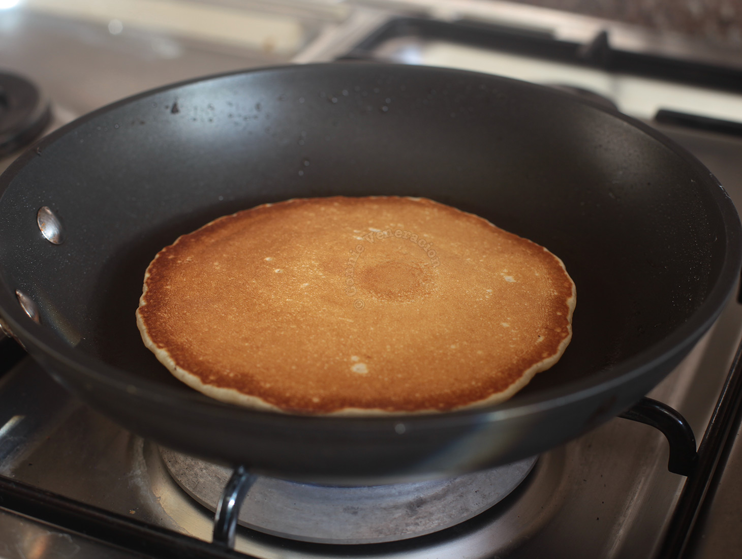 Cooking pancakes