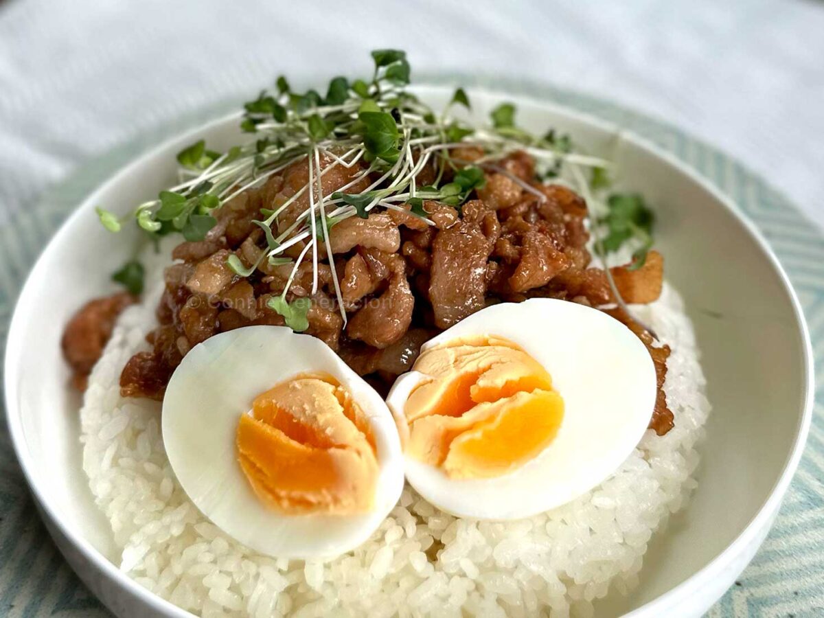 Pork version of gyudon