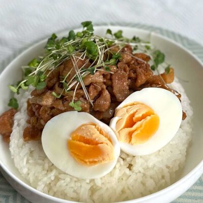 Pork version of gyudon