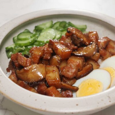 Taiwanese braised pork belly