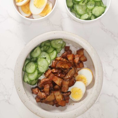 Taiwanese braised pork belly