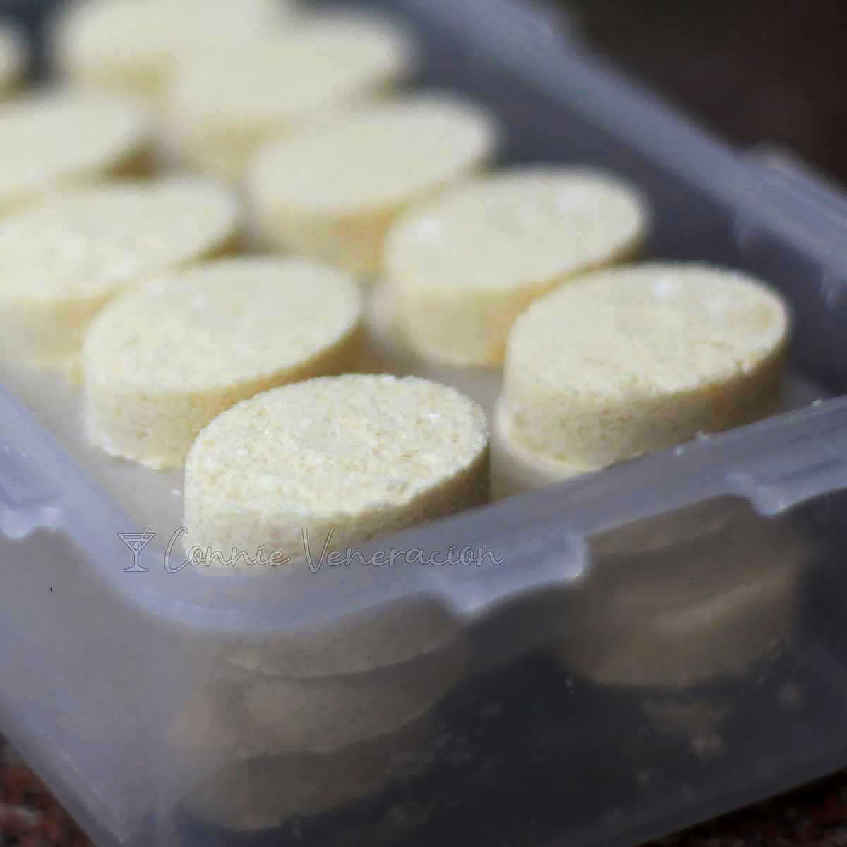 Stack of polvoron
