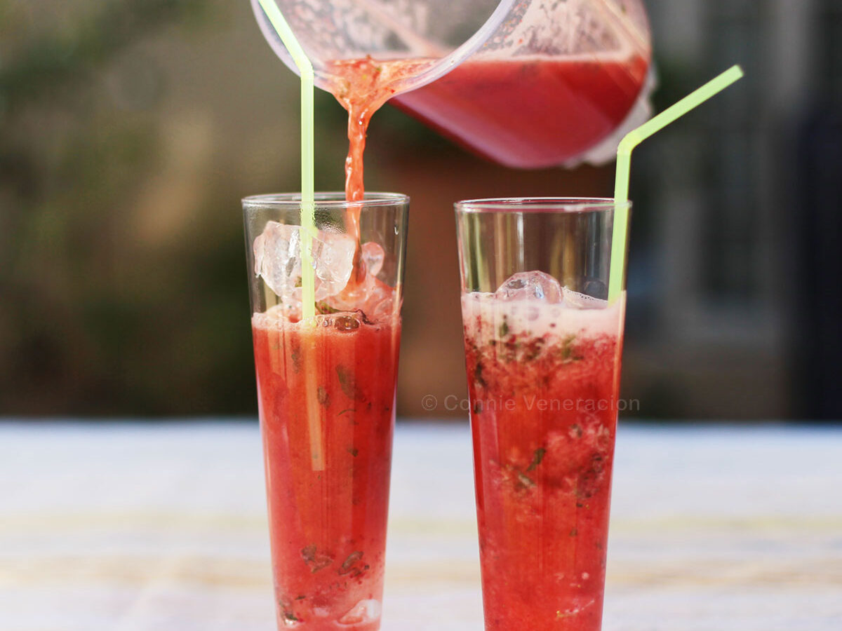 Strawberry lemonade