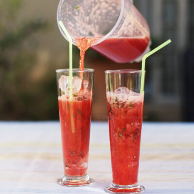 Strawberry lemonade