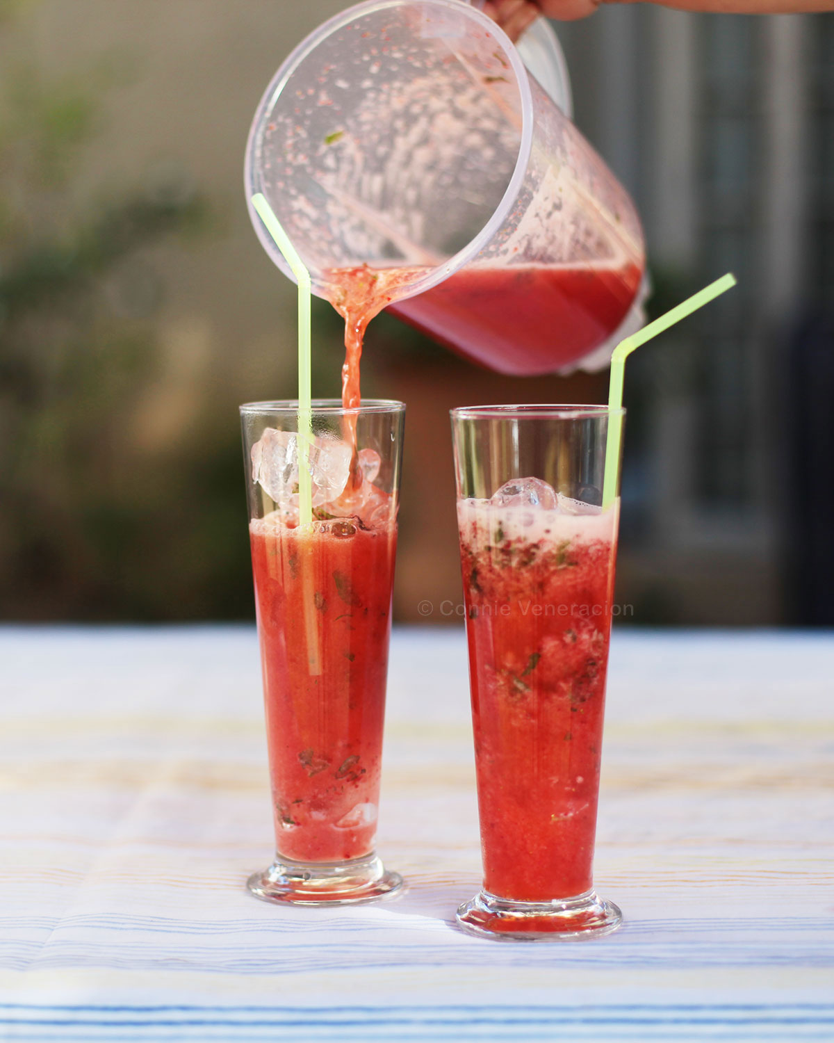 Strawberry lemonade