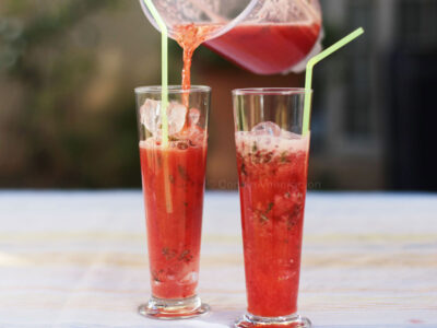 Strawberry lemonade