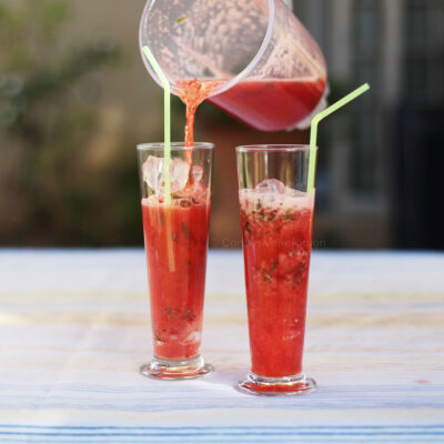 Strawberry lemonade